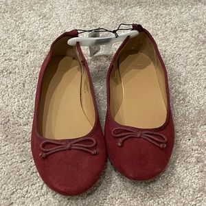 GAP Ruby Wine Ballerina Flats